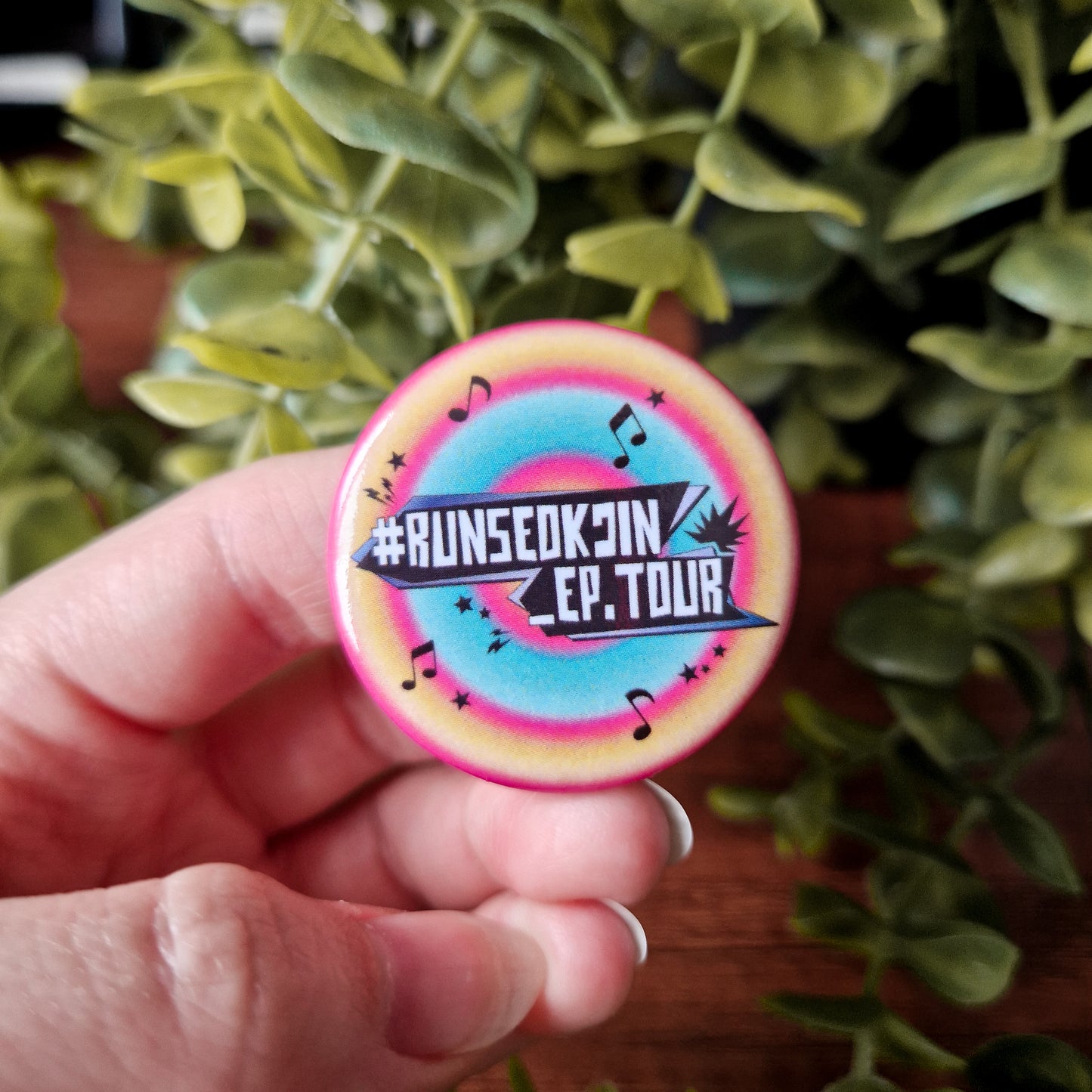 Jin Button Badges