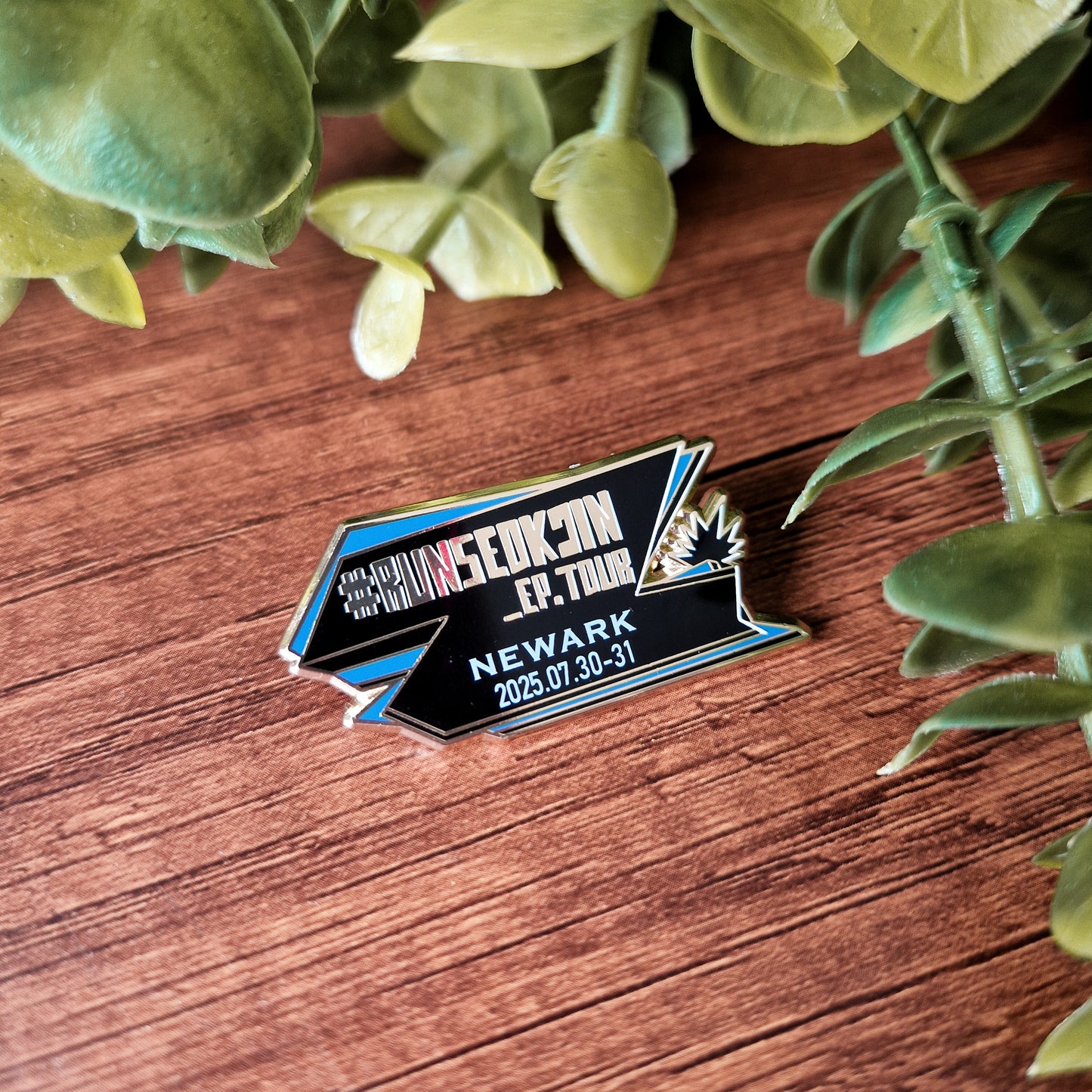 Run Seokjin City Tour pins