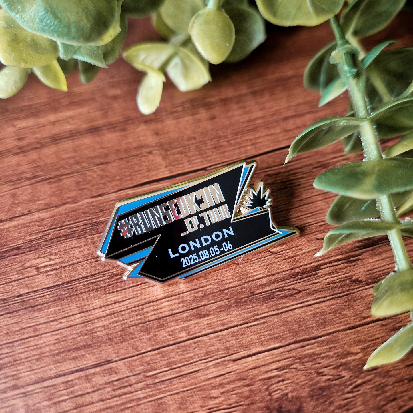 Run Seokjin City Tour pins