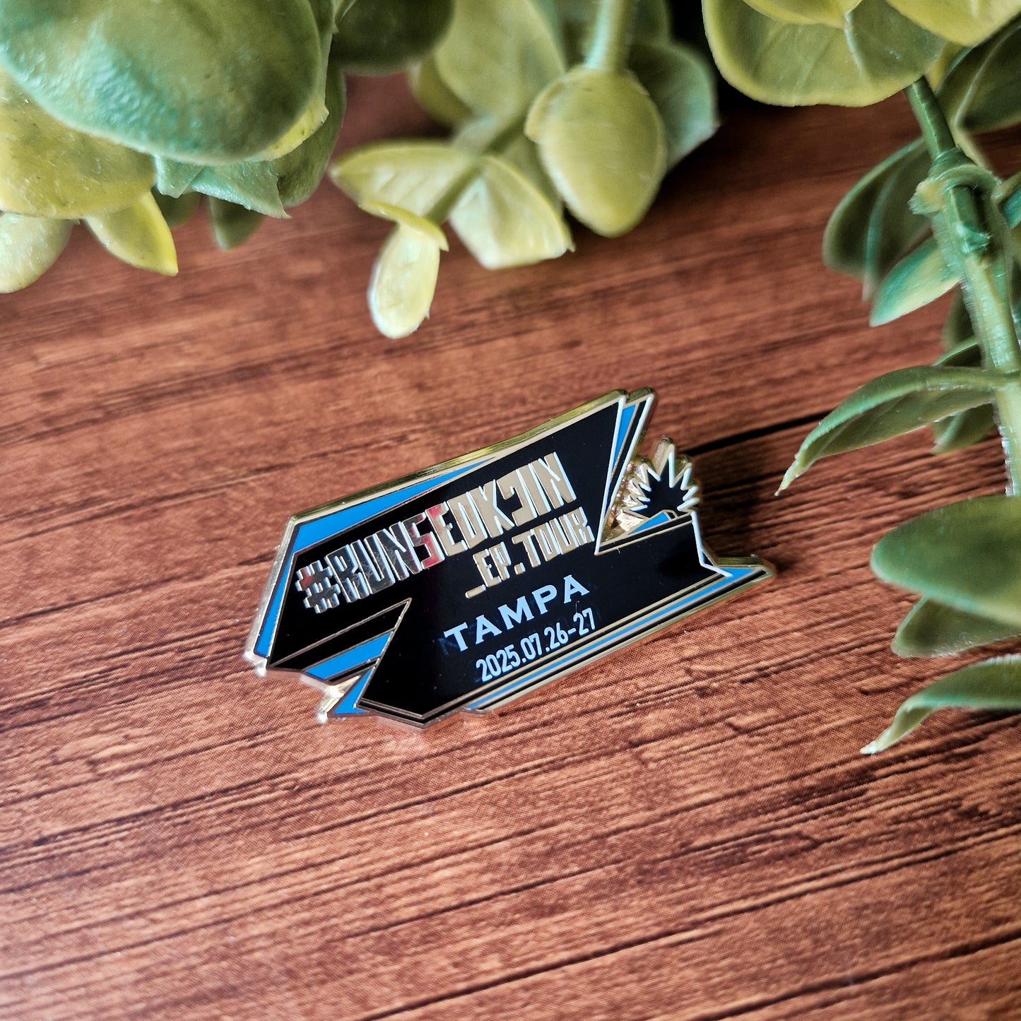 Run Seokjin City Tour pins