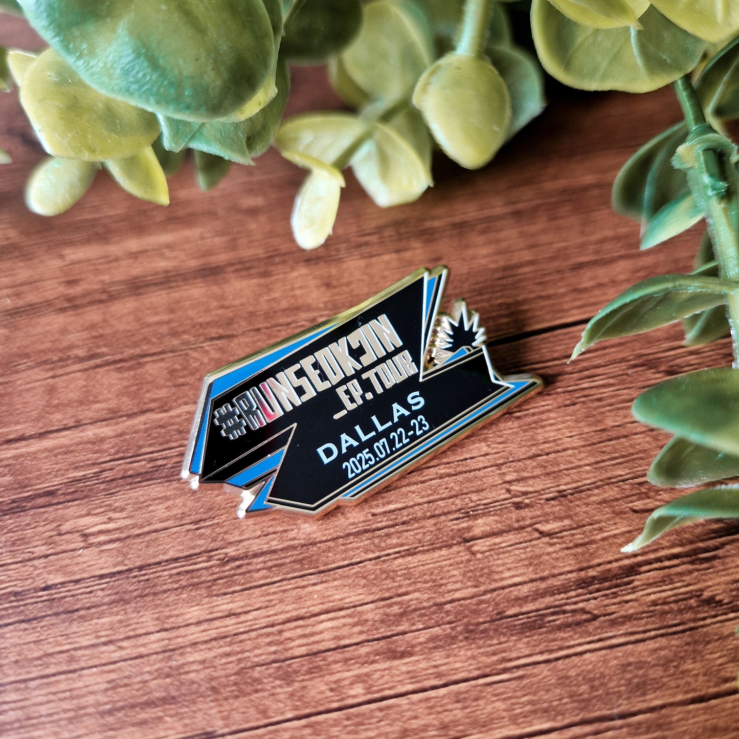 Run Seokjin City Tour pins