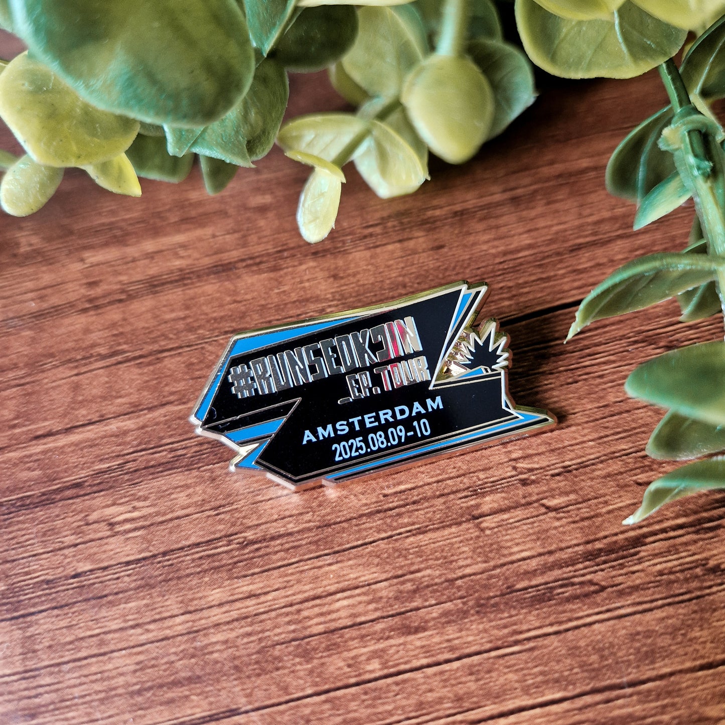 Run Seokjin City Tour pins