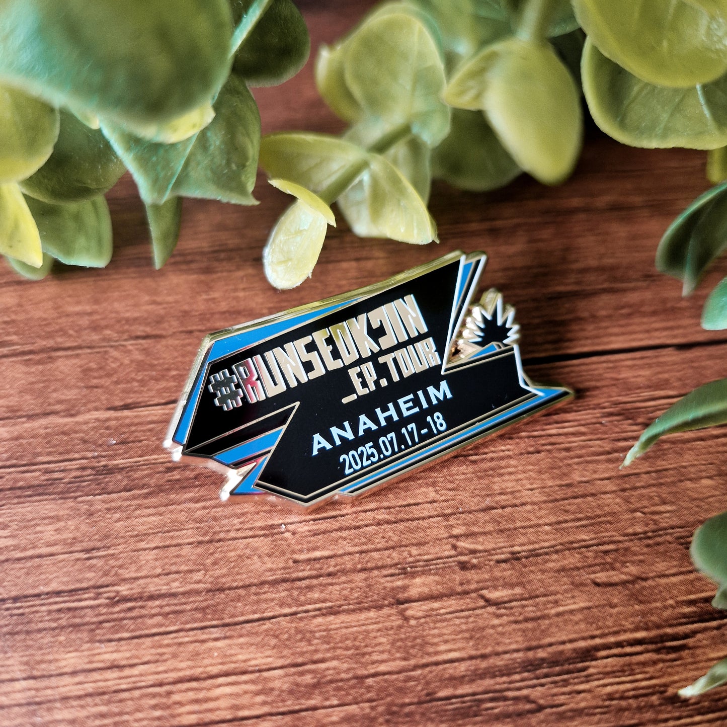 Run Seokjin City Tour pins