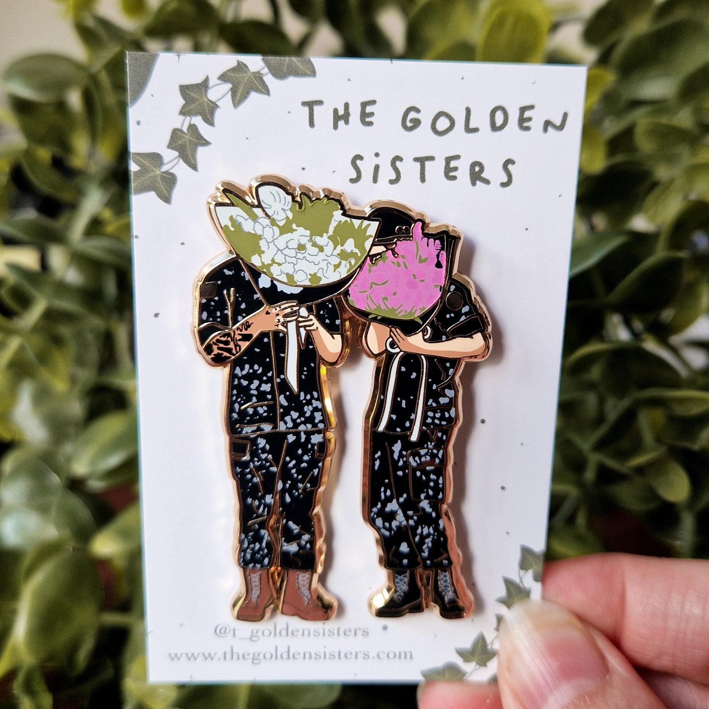 BTS is back - military pins