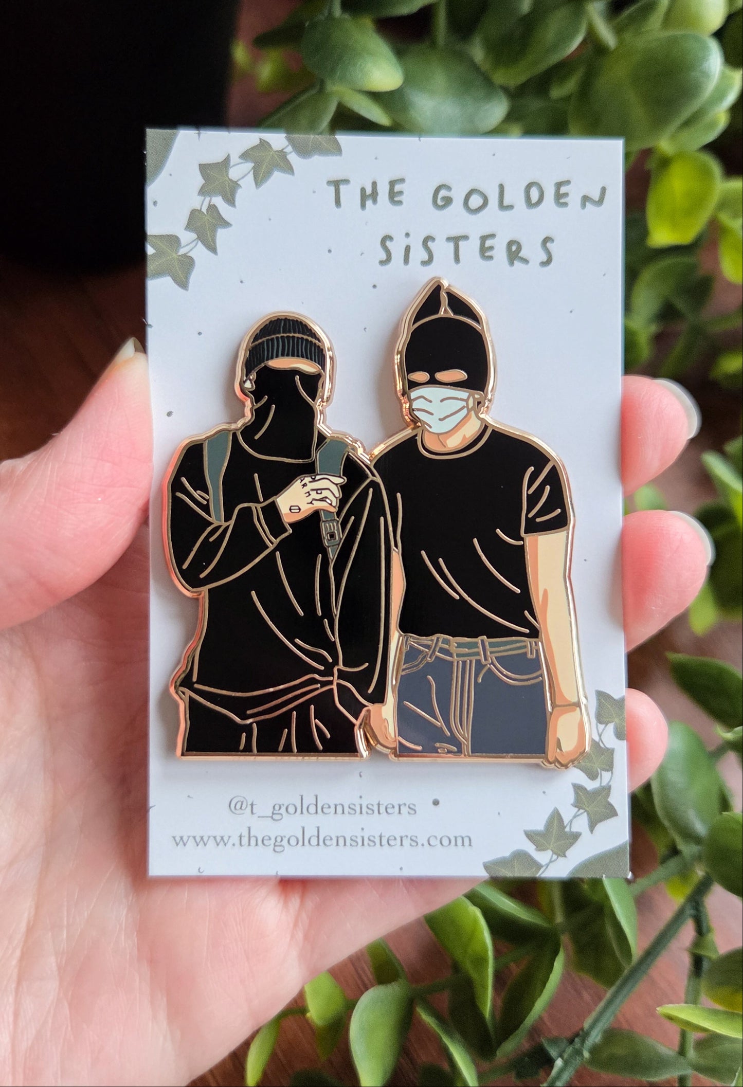 NinjaKook & BatTae pin