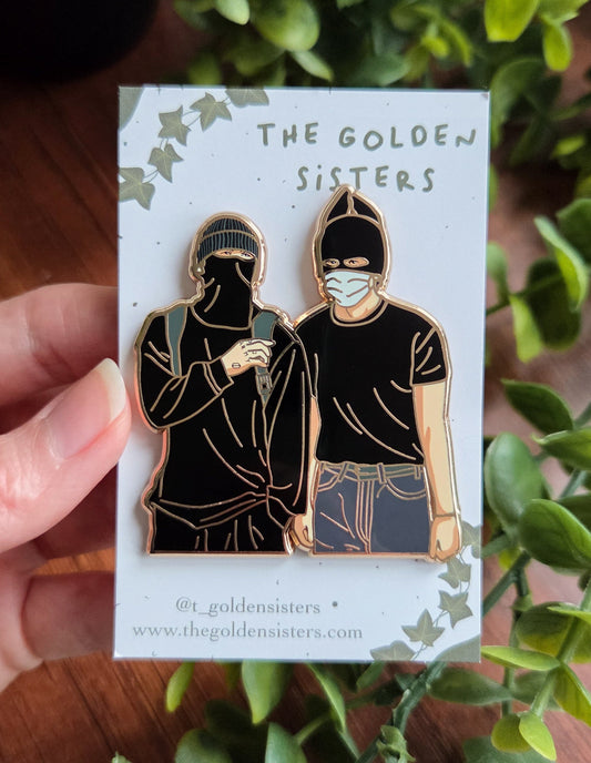 NinjaKook & BatTae pin