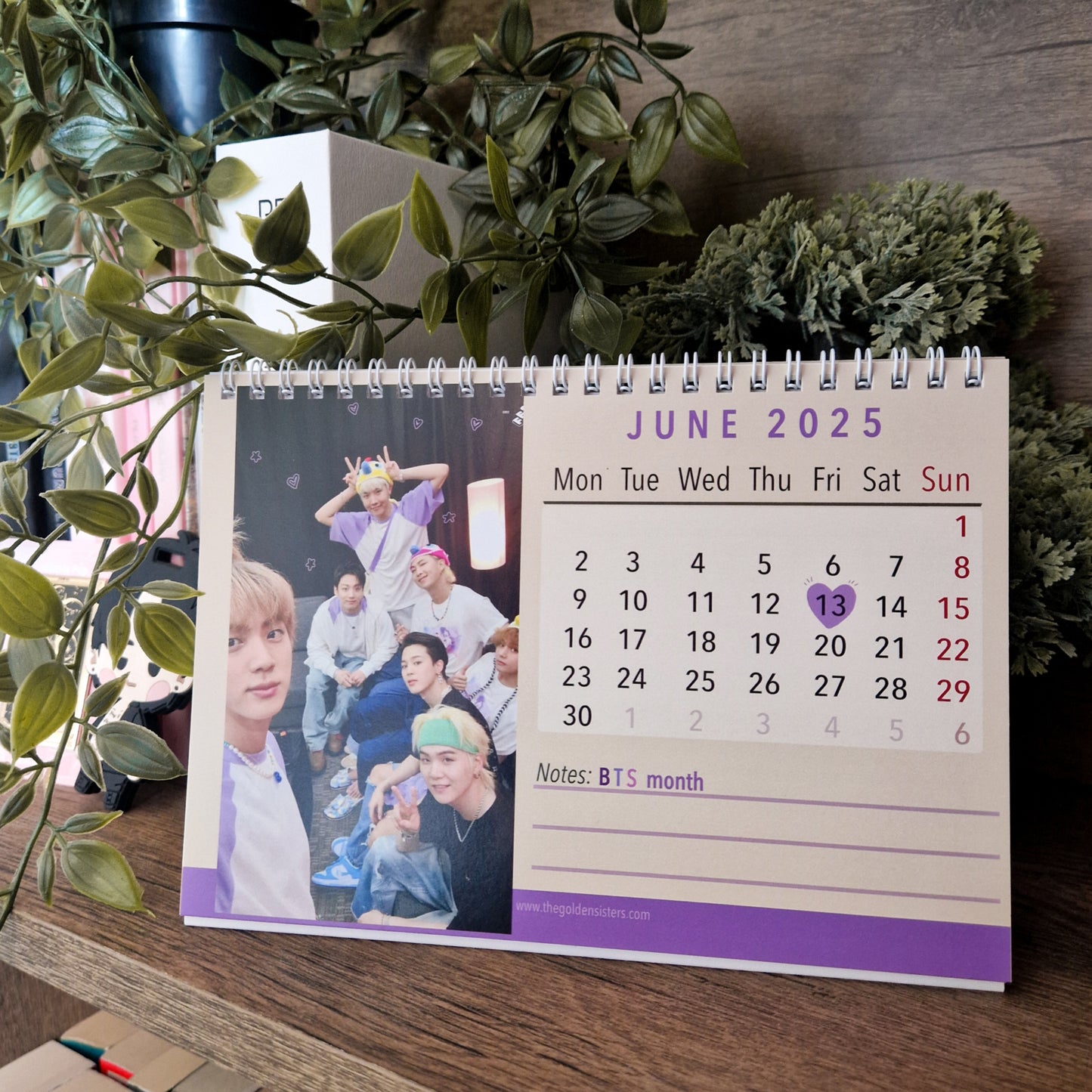 2025 BTS Calendar image 1