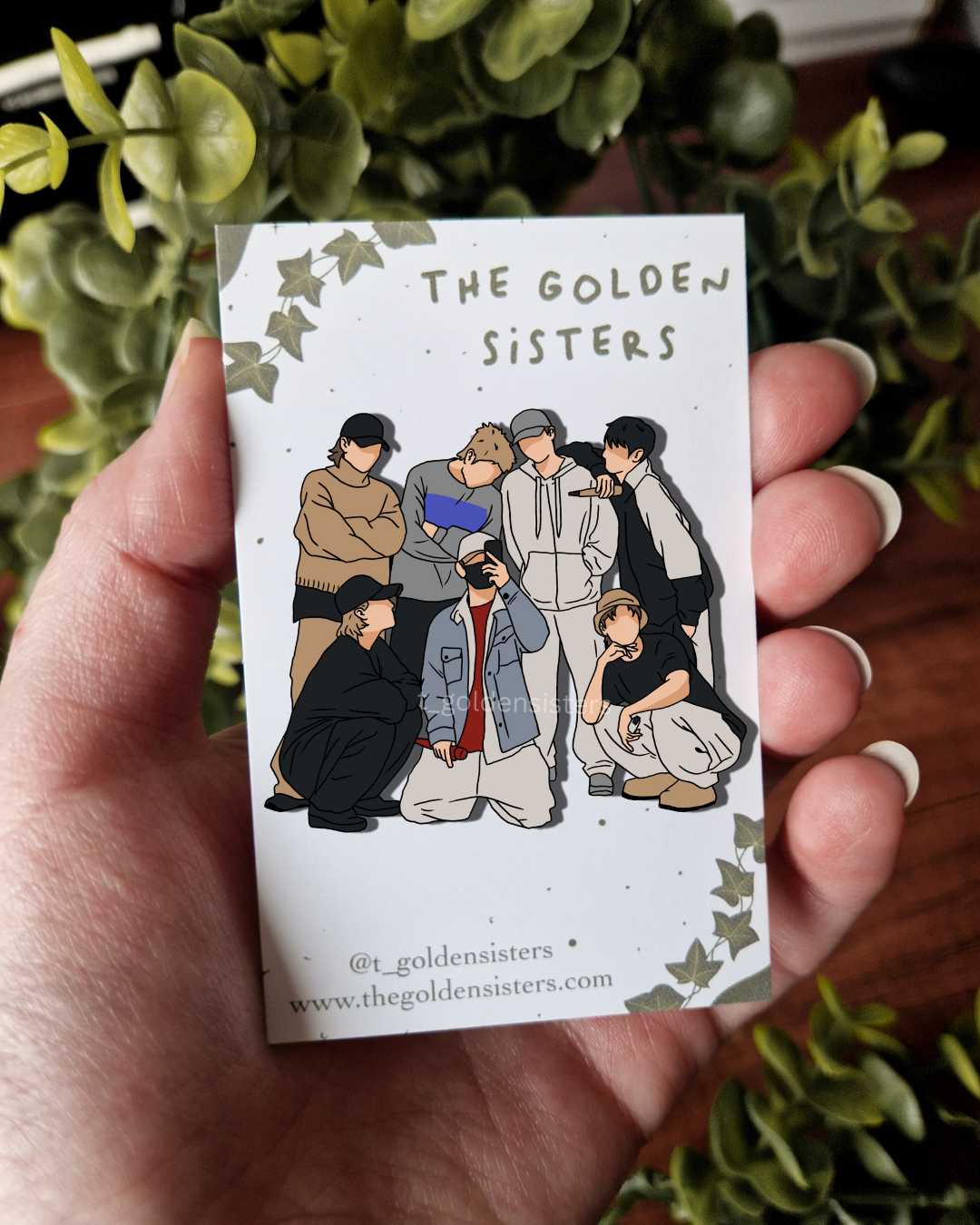 OT7 is back pin (pre-order)