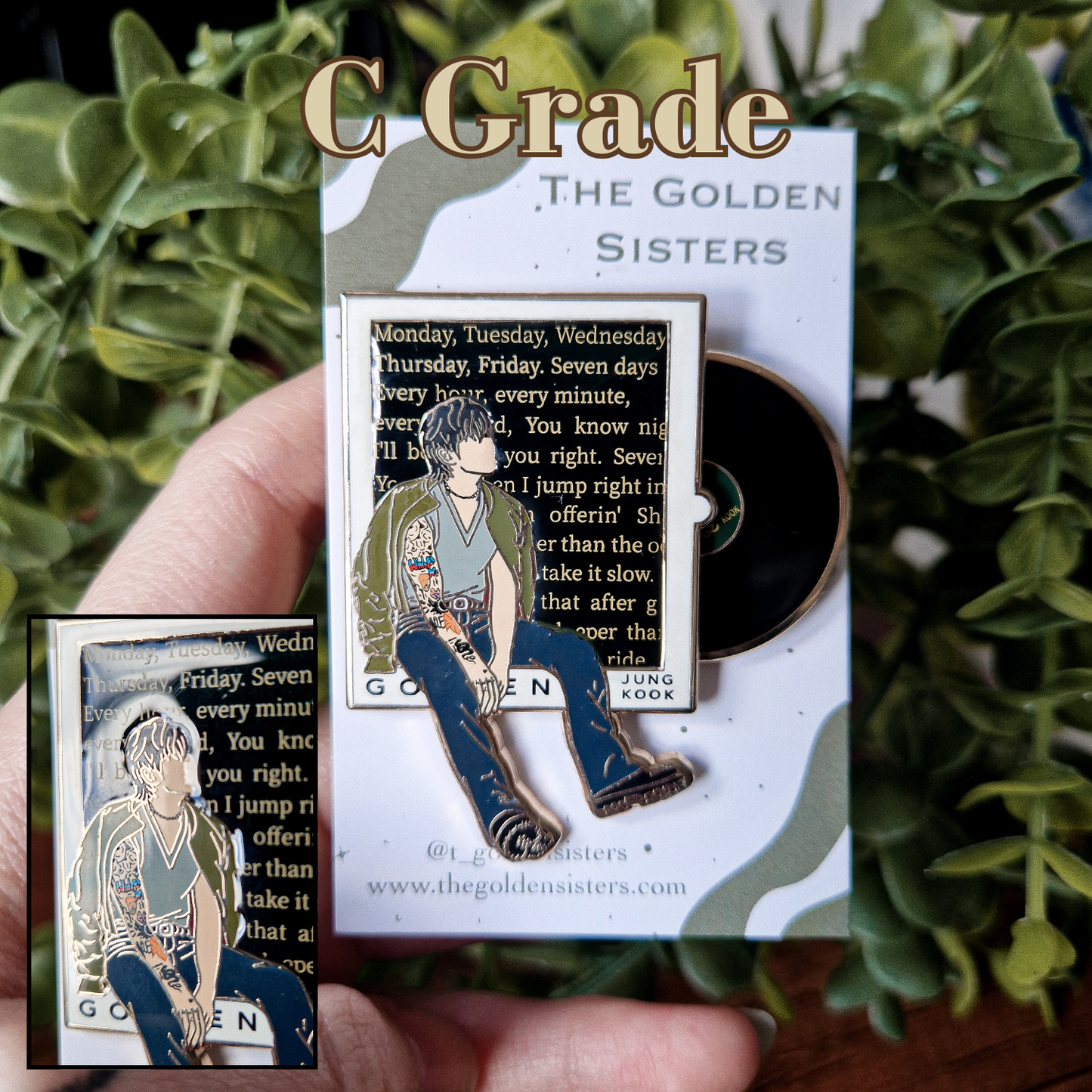 Spinning Solo Album pins