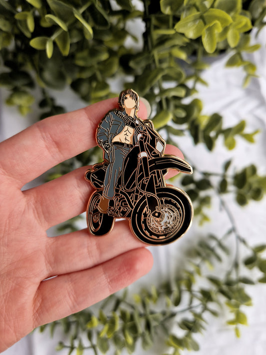 Biker Jungkook pin