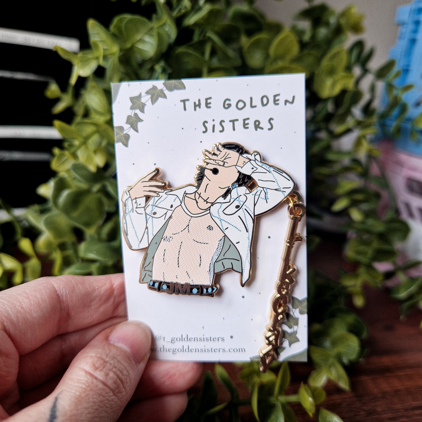 First Solo Concert pins