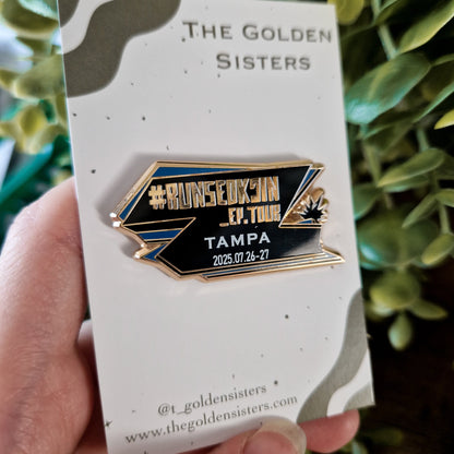 Run Seokjin City Tour pins