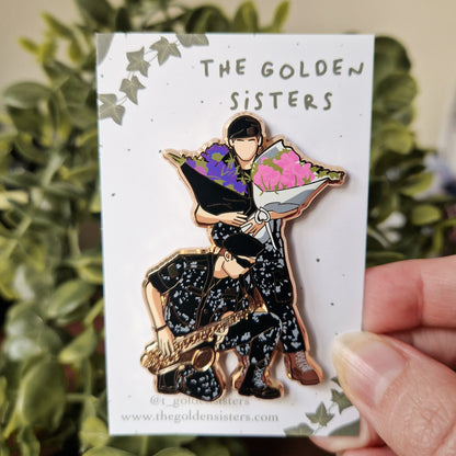 BTS is back - military pins