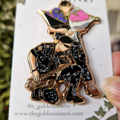 BTS is back - military pins