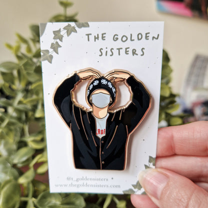 BTS is back - military pins