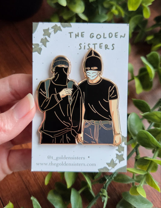 NinjaKook & BatTae pin