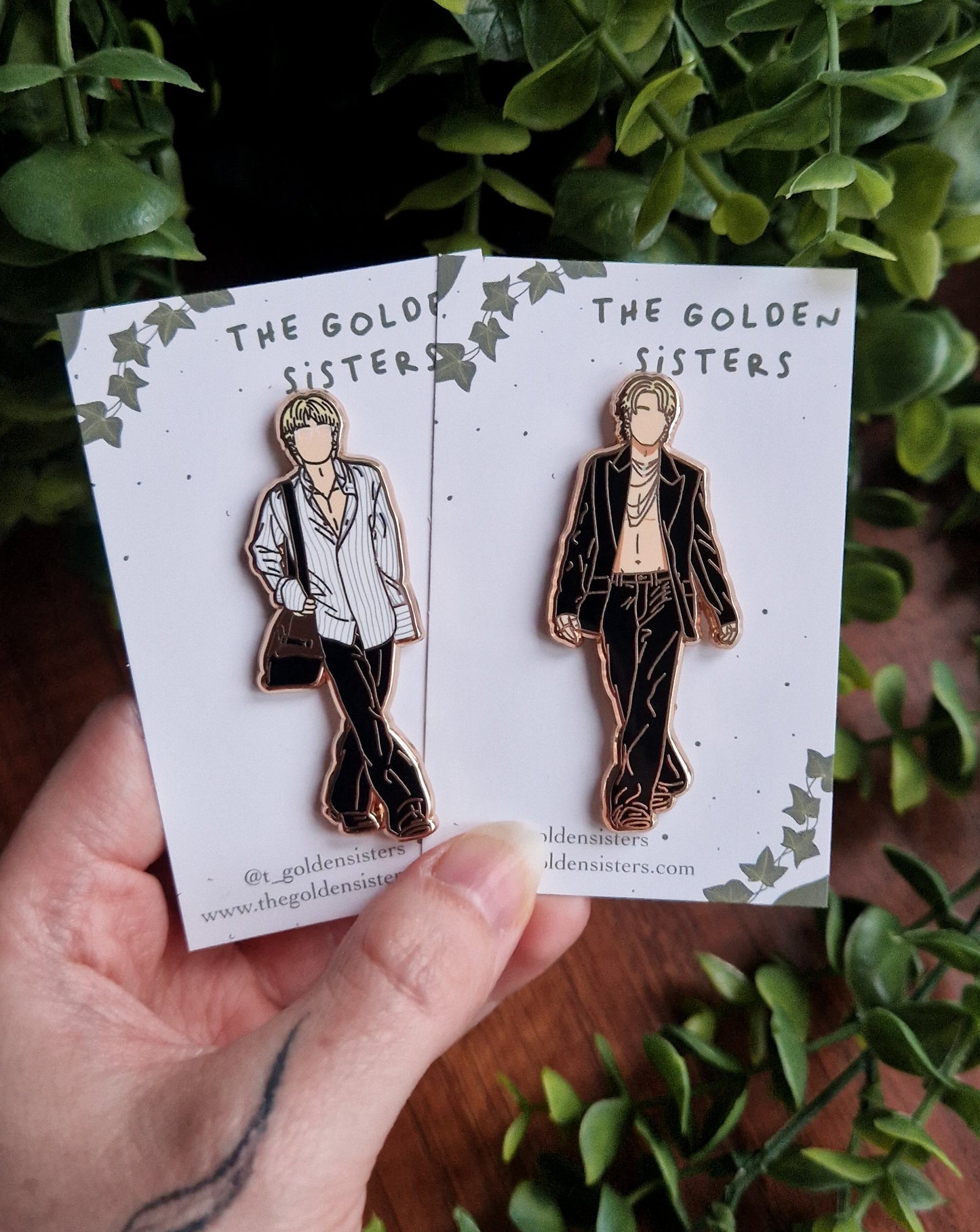 Jimin in Paris pins