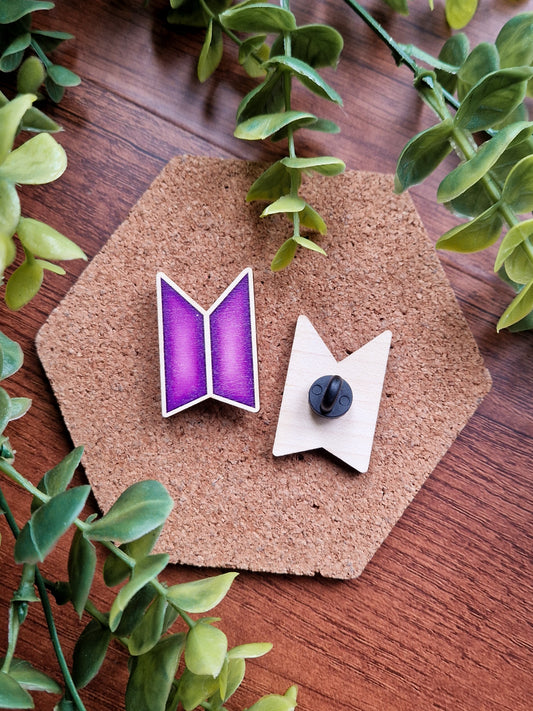 BTS wooden charm