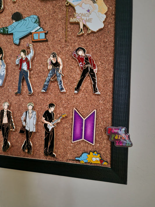 BTS wooden charm