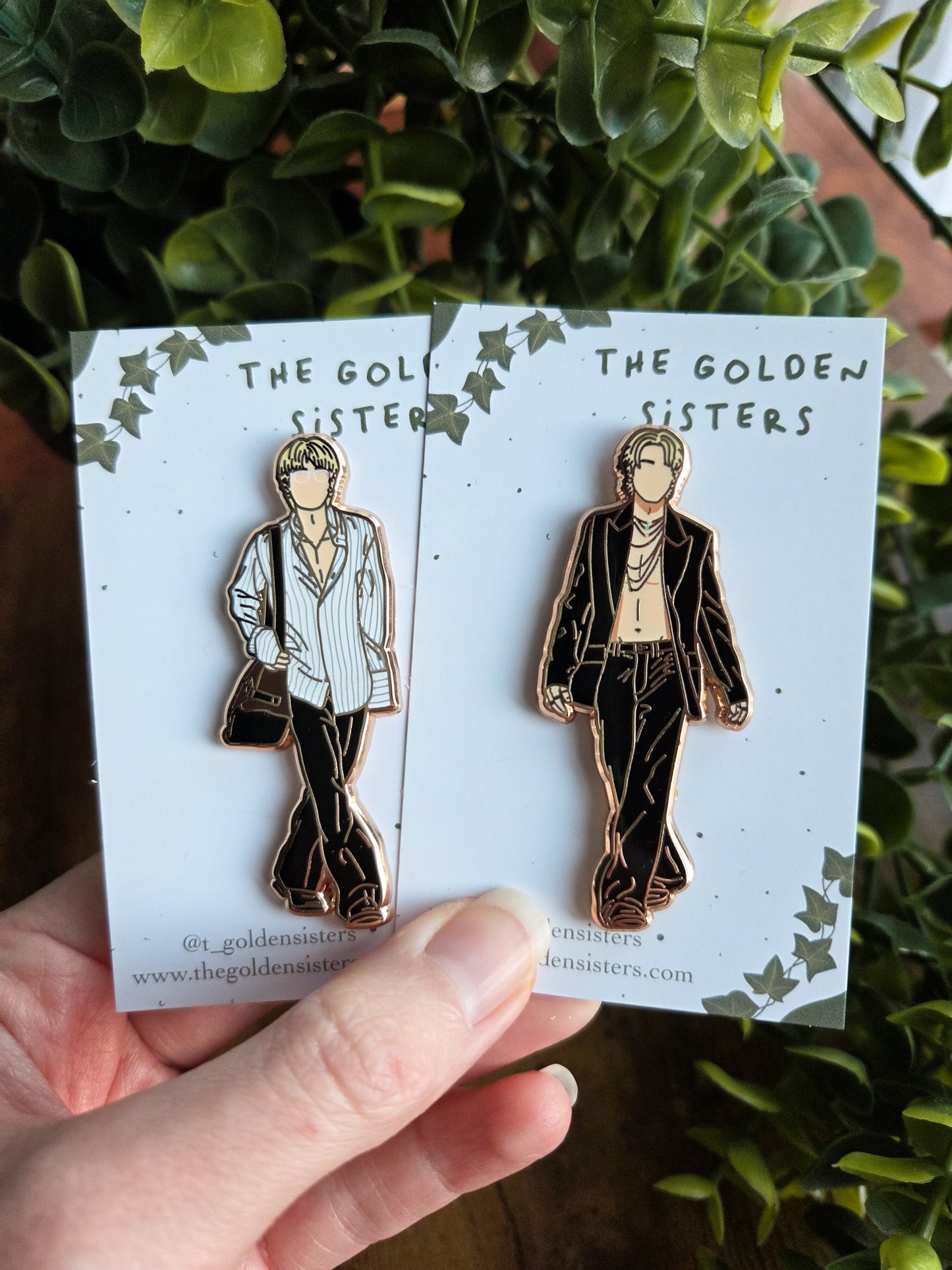Jimin in Paris pins