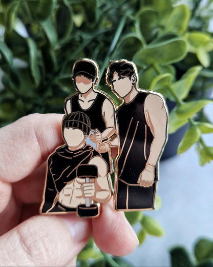 Gym Bro pin