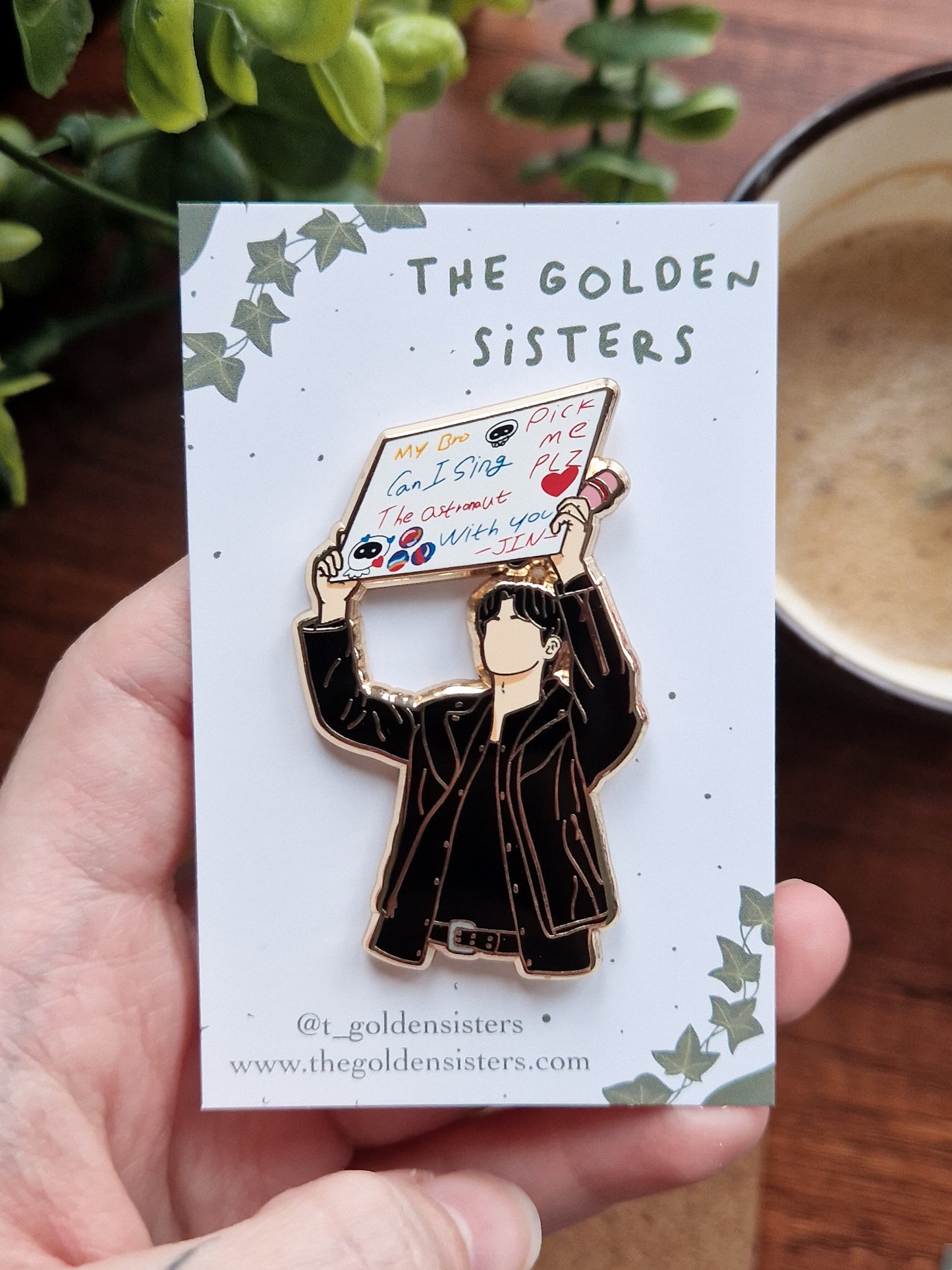 'Pick me bro' Jin pin