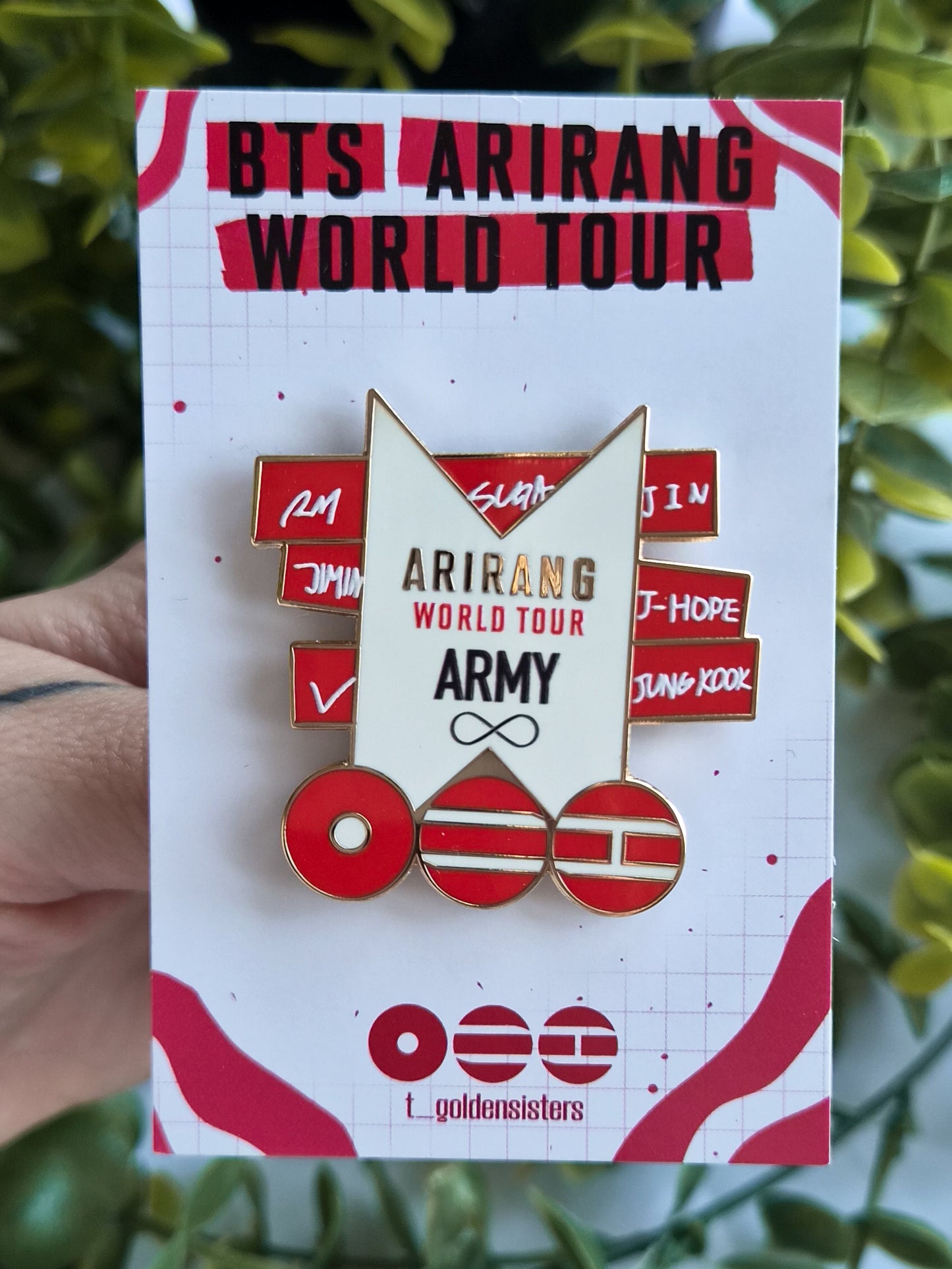 Arirang Tour City pin