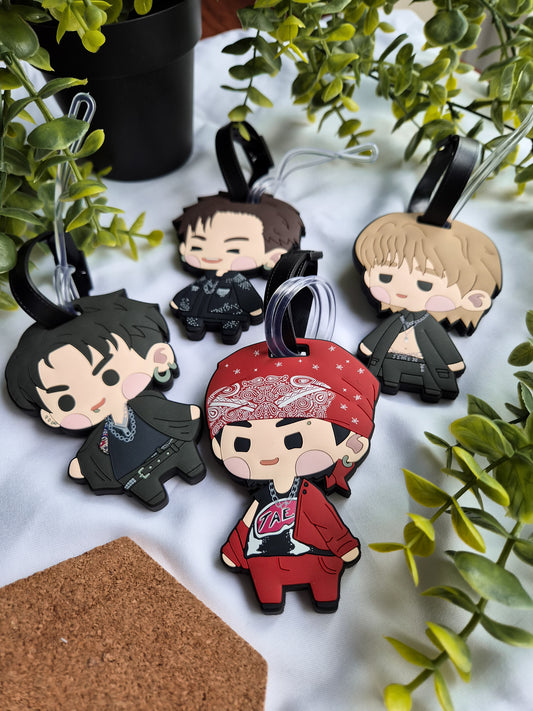2.0 BTS Luggage Tags