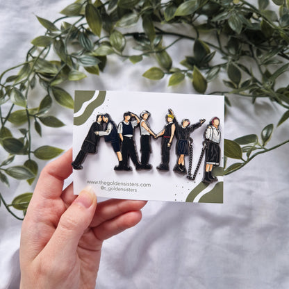 SET of 3 pins (ARMY and JK) (pre-orders)