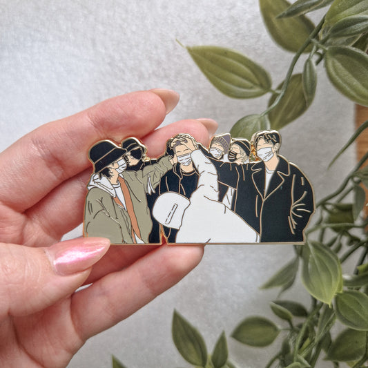 Jin Enlistment Pin image 1