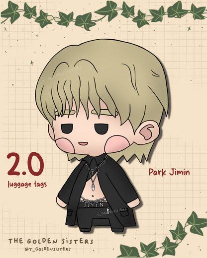2.0 BTS Luggage Tags (pre-order)