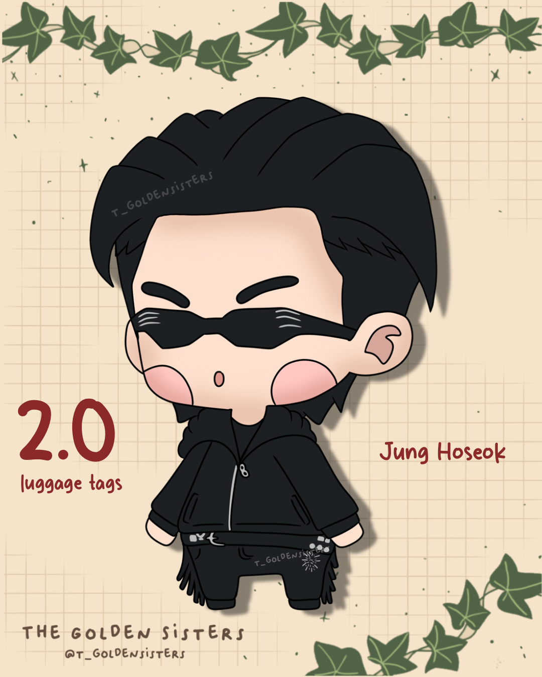 2.0 BTS Luggage Tags (pre-order)