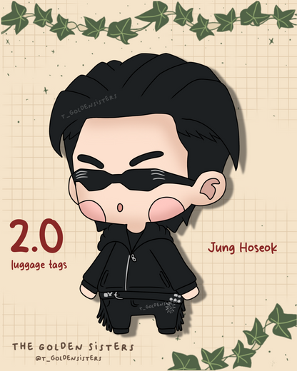 2.0 BTS Luggage Tags (pre-order)