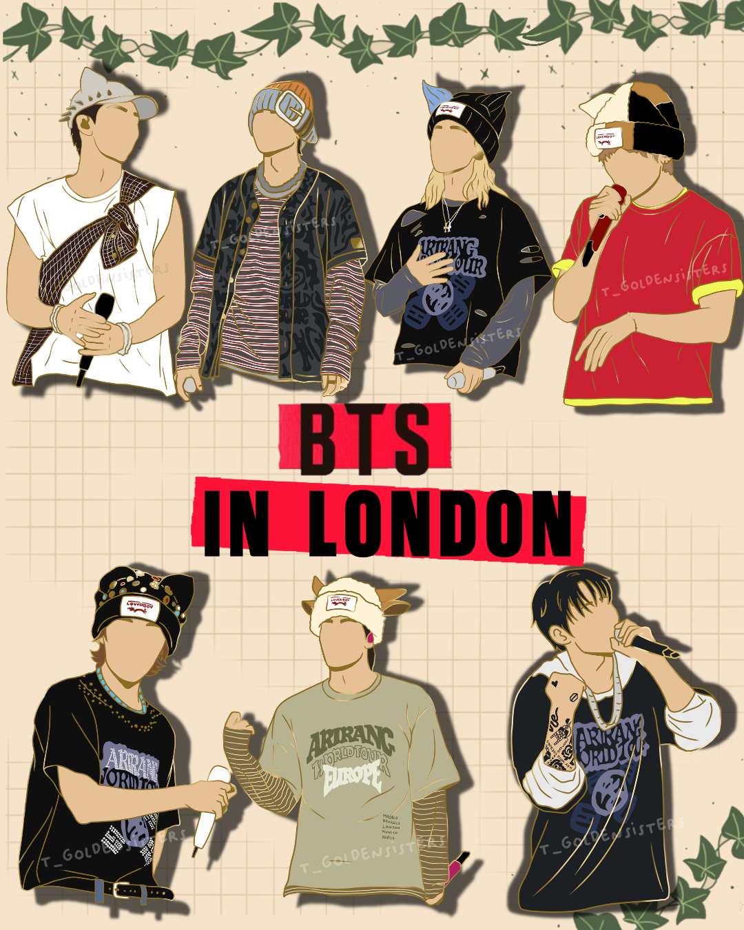 London Tour pins (pre-order)
