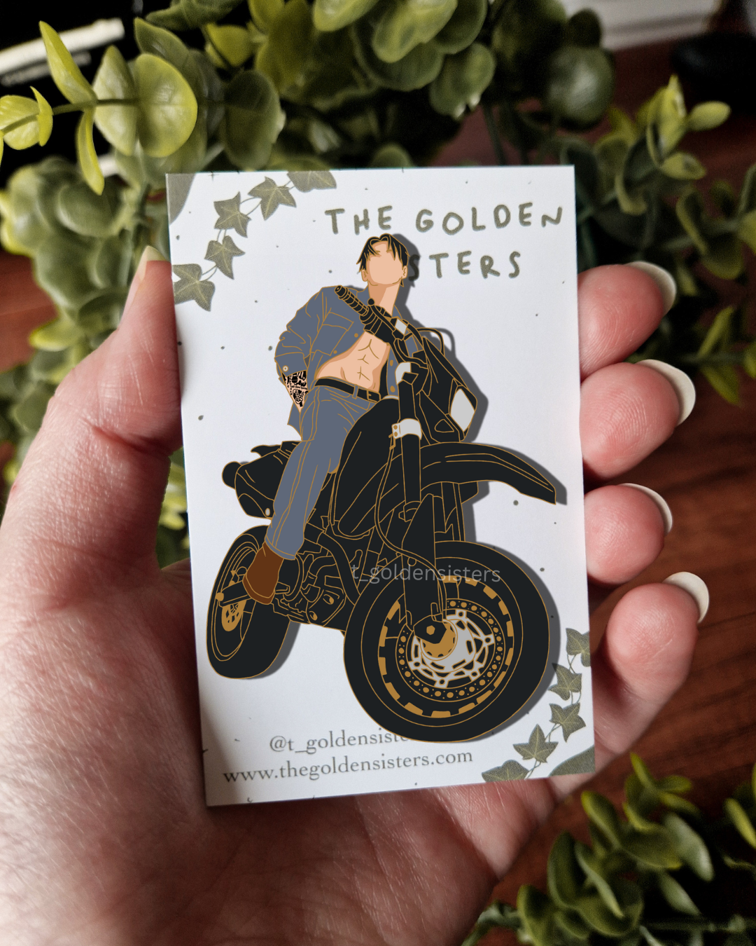 Biker JK pin (pre-order)