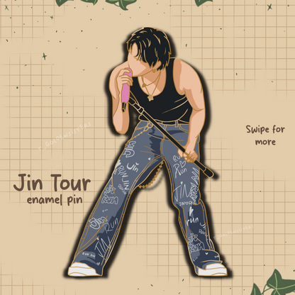 Jin Tour pins (pre-order)