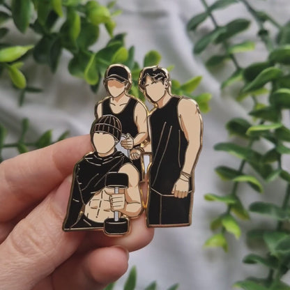 Gym Bro pin