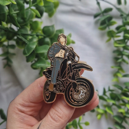 Biker Jungkook pin