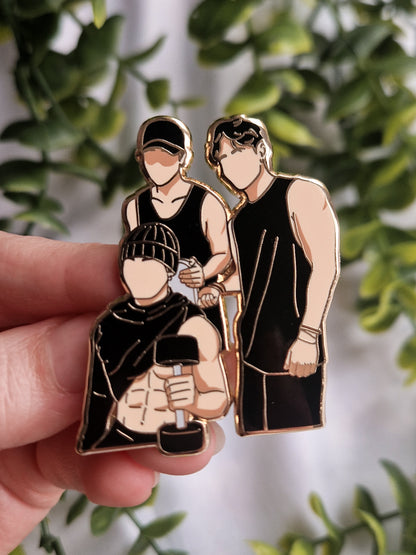 Gym Bro pin