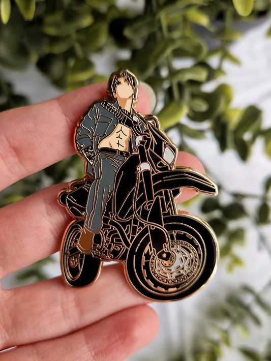 Biker Jungkook pin