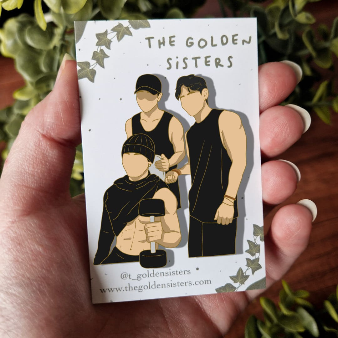 Gym Bro pin (pre-order)