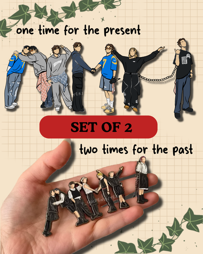 SET of Butter ARMY and ARMY 2.0 pins (pre-order)